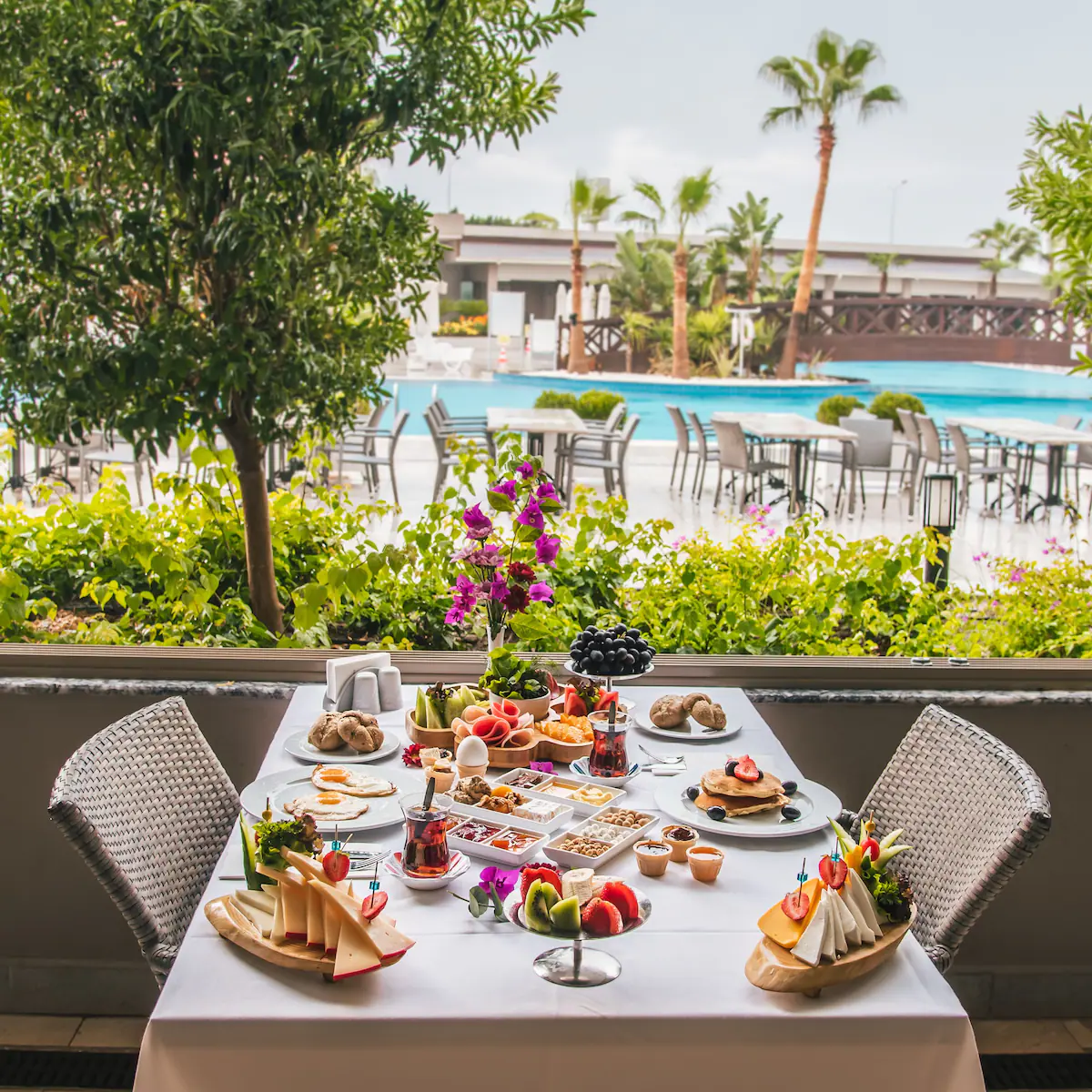 غذا در هتل گرند پارک لارا آنتالیا